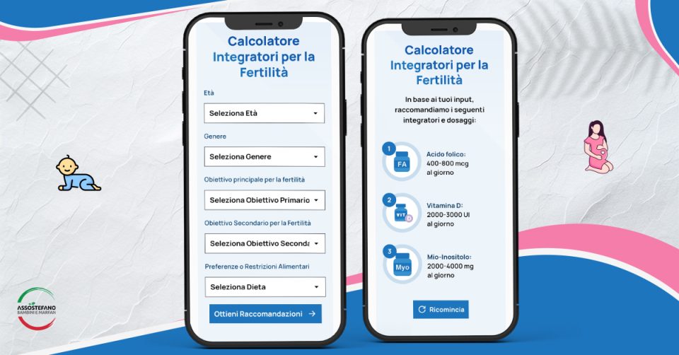 Calcolatore alimentazione e fertilità